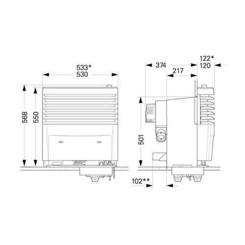 Truma S 5004  Gasheizung für Wohnwagen