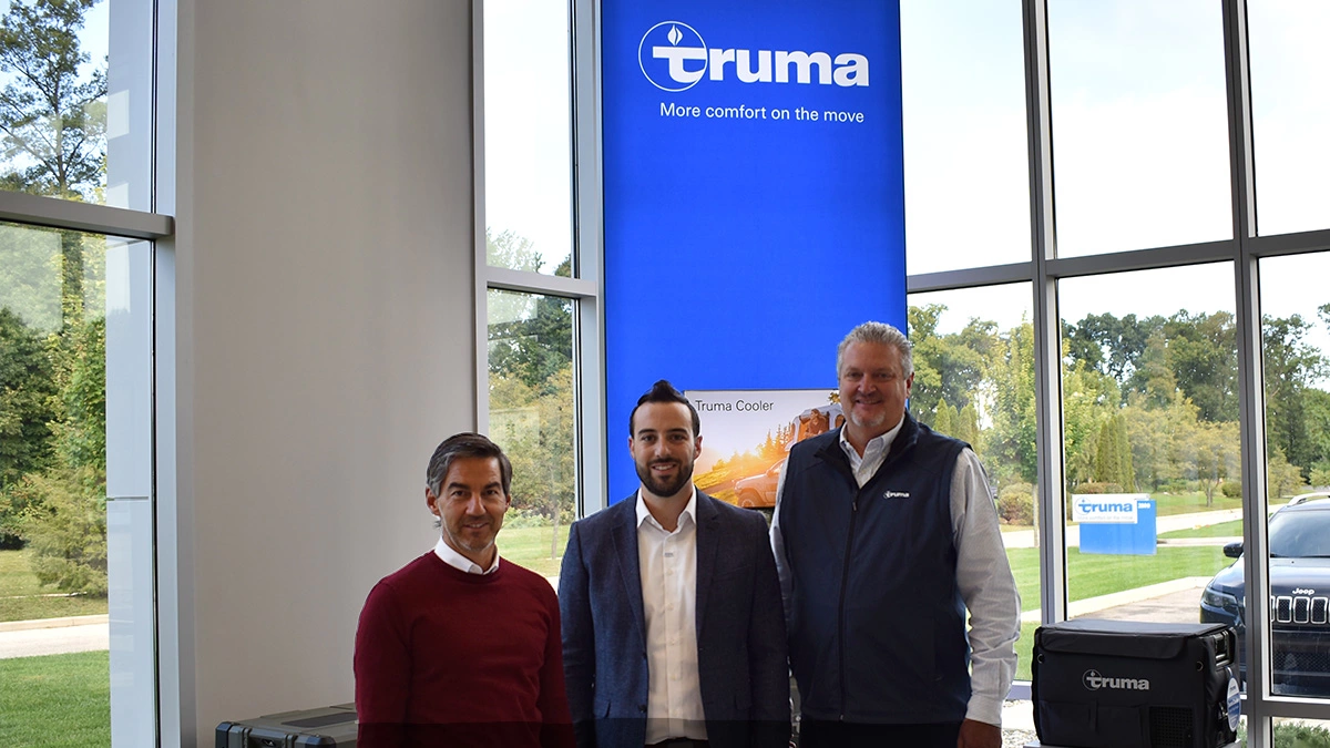 Jonathan Ellis with Gerhard and Harold