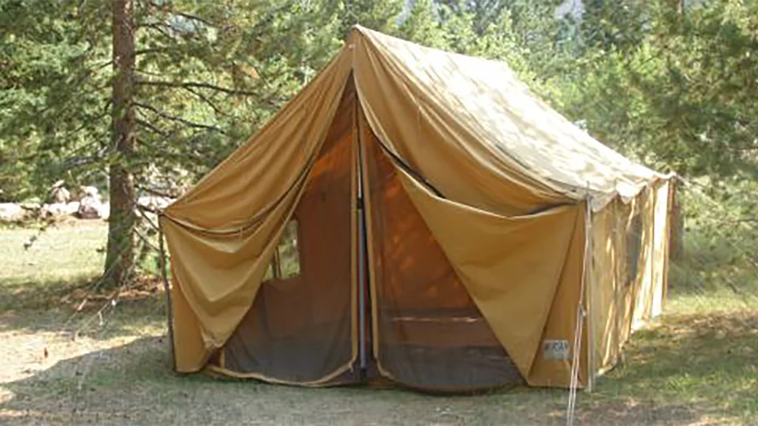 canvas tent