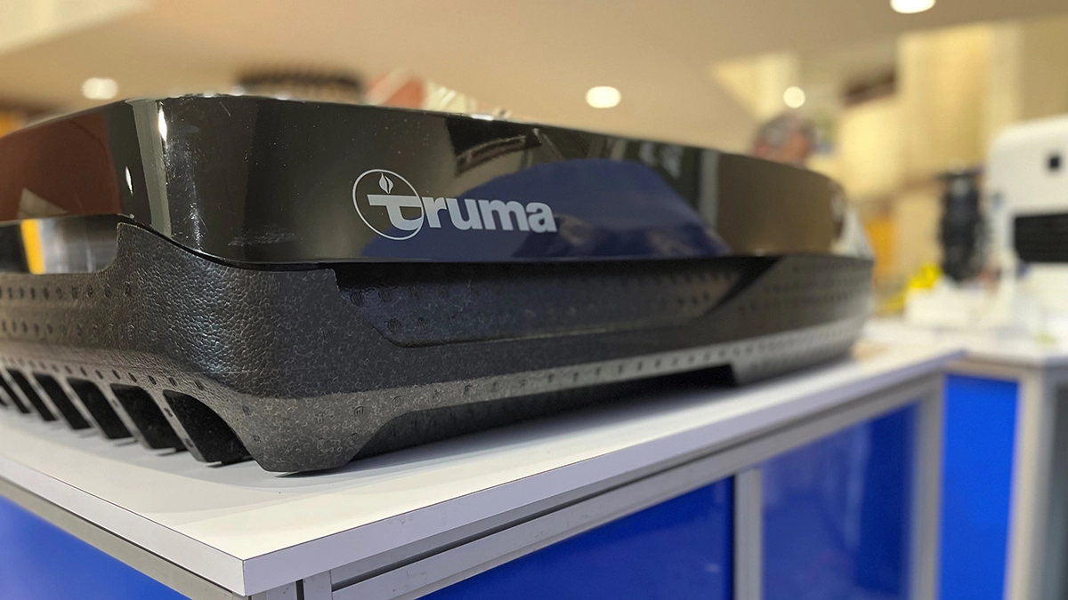 truma aventa on display stand